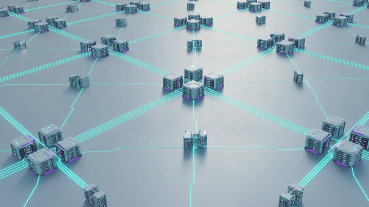 Cloud resources scaling with demand Flexible cloud resources expanding to support changing business demand