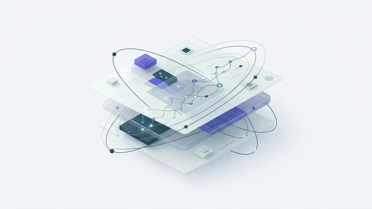 Abstract wide area network connecting AI data centers and shared data stores