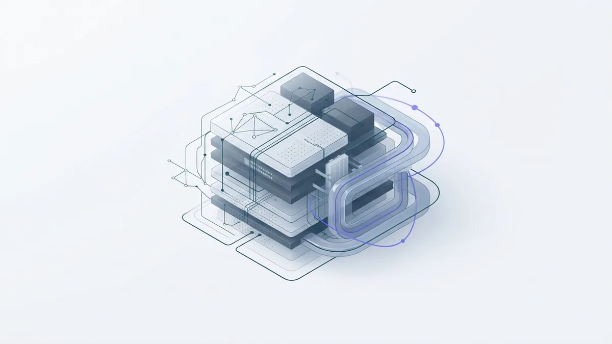 Abstract dense compute modules with cooling channels and network paths