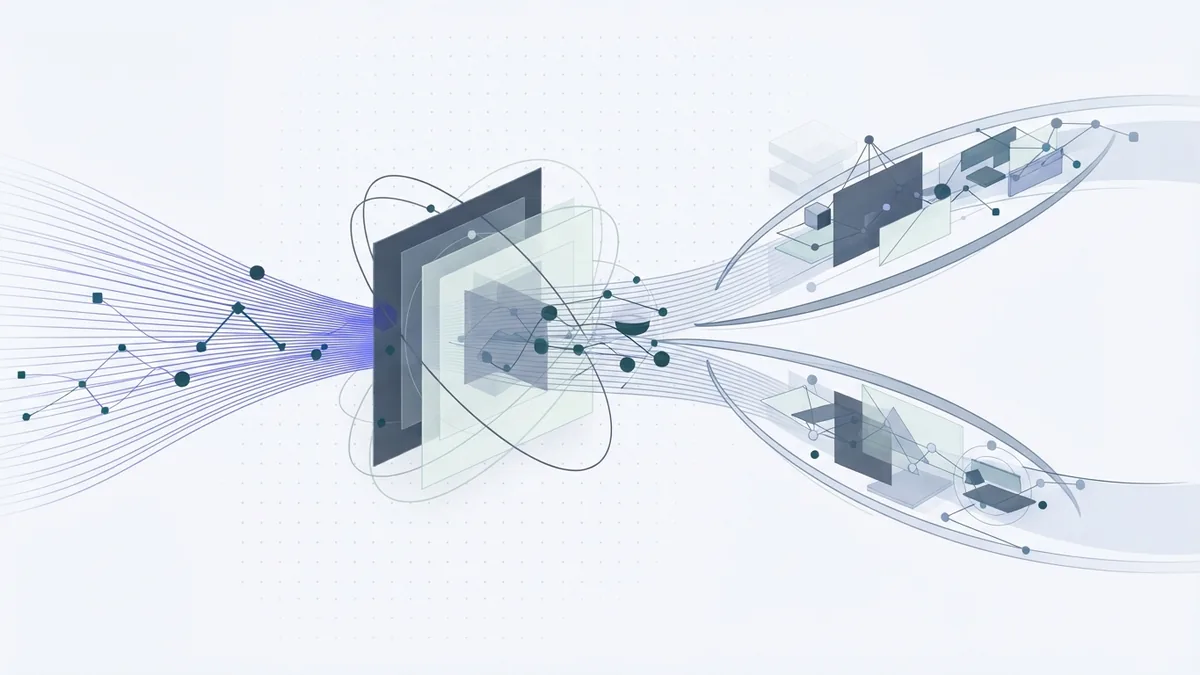 Secure filter for chatbot information Abstract data stream passing through a secure filter into balanced paths